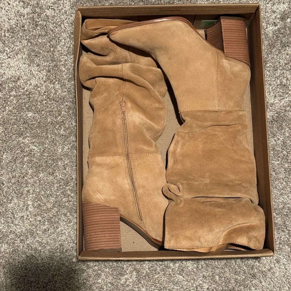 Steve Madden Tan Heeled Boots